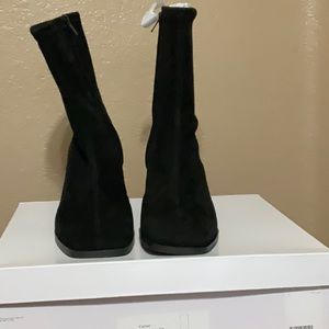 & Other Stories black suede bootie